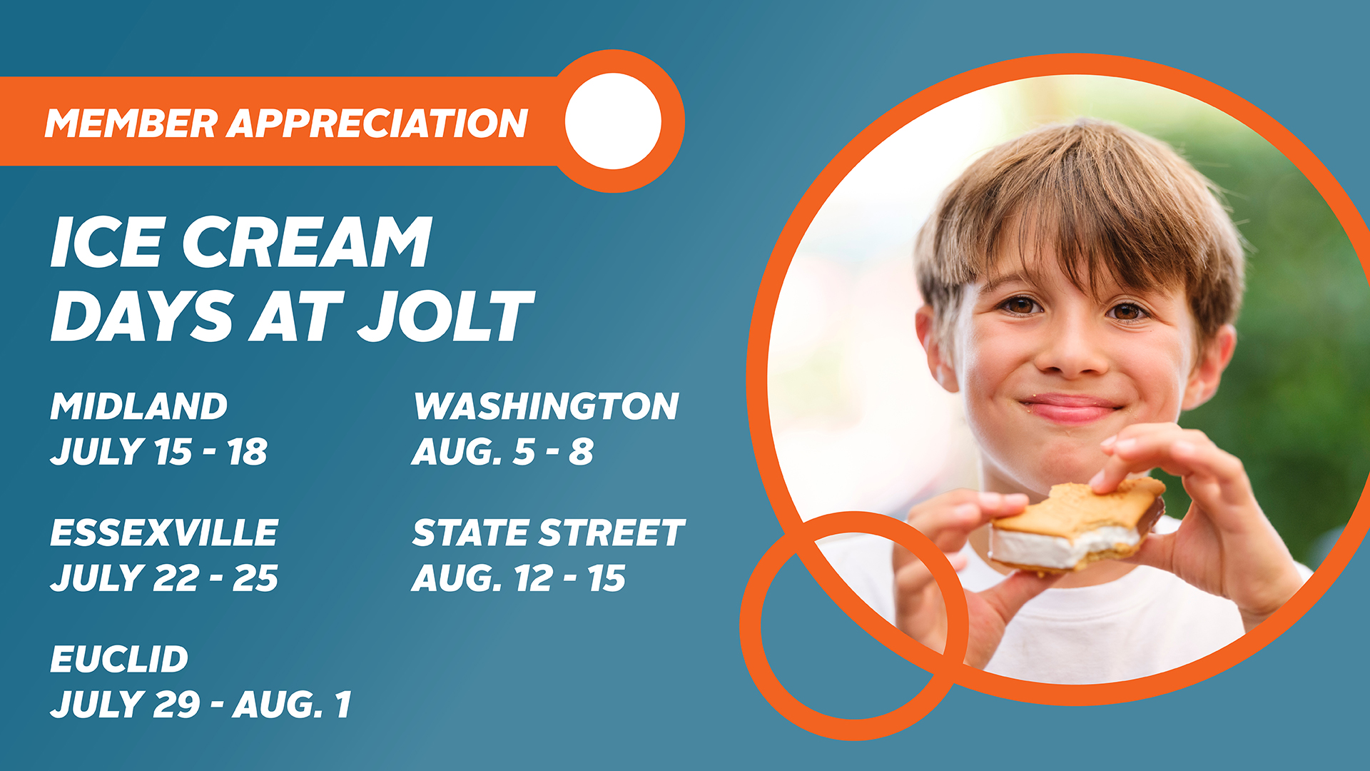 Image of Ice Cream Schedule at Jolt